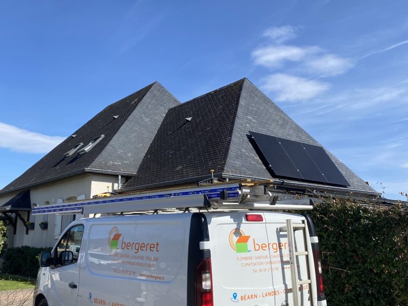 bergeret plombier chauffagiste zingueur panneaux photovoltaïques